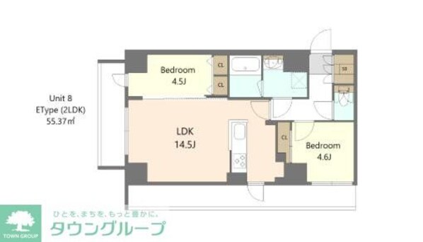 S-RESIDENCE高島平asoleaの物件間取画像